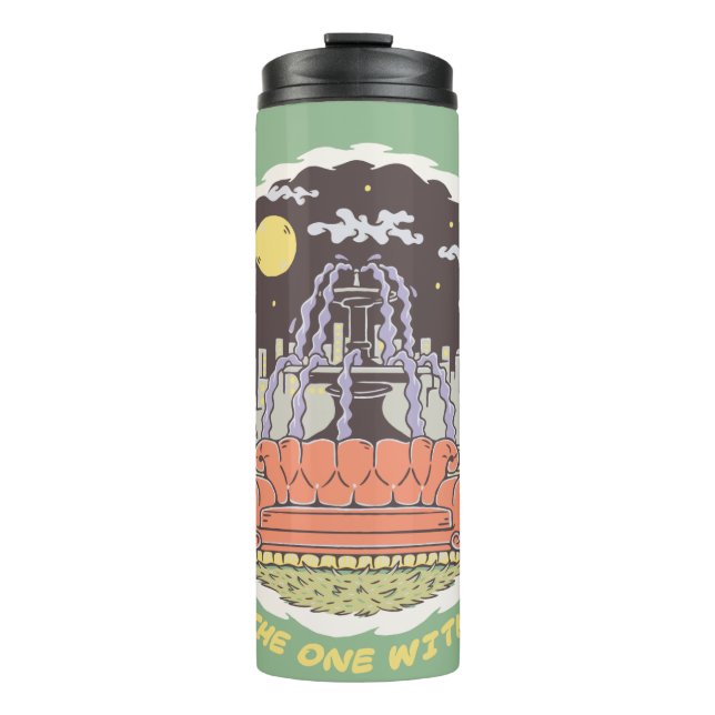 FRIENDS™ | Cartoon Fountain Thermal Tumbler (Front)