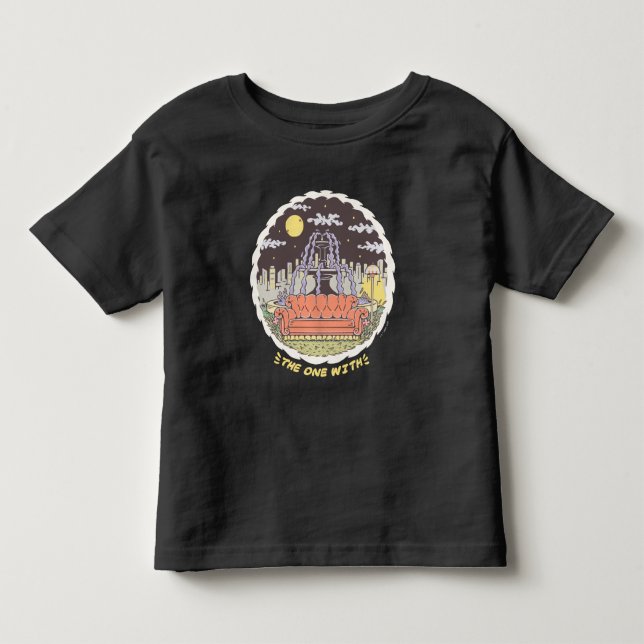 FRIENDS™ | Cartoon Fountain Toddler T-shirt (Front)