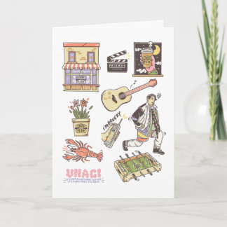 FRIENDS™ | Cartoon Icons Graphic Card