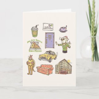 FRIENDS™ | Cartoon Icons Graphic Card