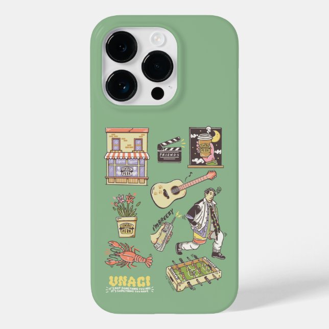 FRIENDS™ | Cartoon Icons Graphic Case-Mate iPhone Case (Back)