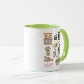 FRIENDS™ | Cartoon Icons Graphic Mug (Front Right)