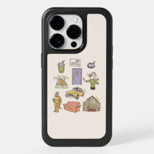 FRIENDS™   Cartoon Icons Graphic OtterBox iPhone 14 Pro Case