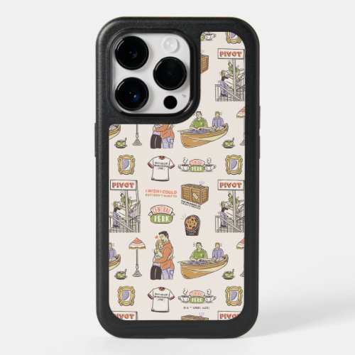 FRIENDS  Cartoon Icons OtterBox iPhone 14 Pro Case