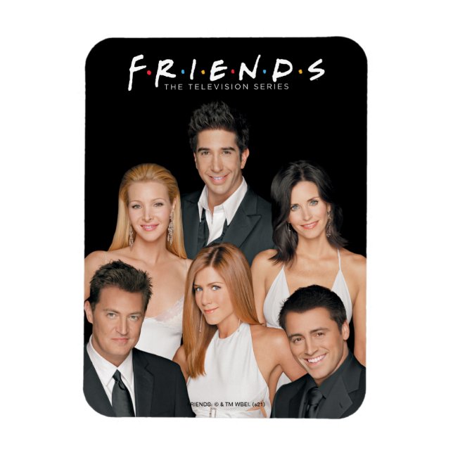 FRIENDS™ | Cast in Formal Wear Closeup Magnet (Vertical)