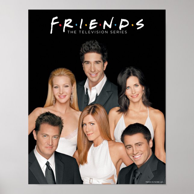FRIENDS™ | Cast in Formal Wear Closeup Poster (Front)