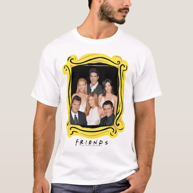 FRIENDS™ | Cast in Formal Wear Closeup T-Shirt (Front)