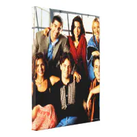 FRIENDS™, Monica's Apartment Building Canvas Print