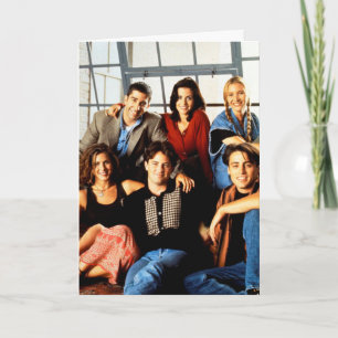 FRIENDS™ Cast Sitting in Monica's Apartment Card