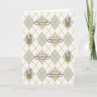 FRIENDS™ | Central Perk Argyle Pattern Card