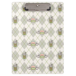 FRIENDS™ Central Perk Argyle Pattern Clipboard