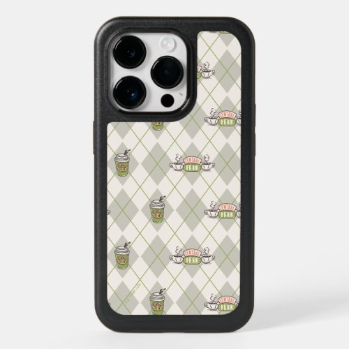 FRIENDS   Central Perk Argyle Pattern OtterBox iPhone 14 Pro Case