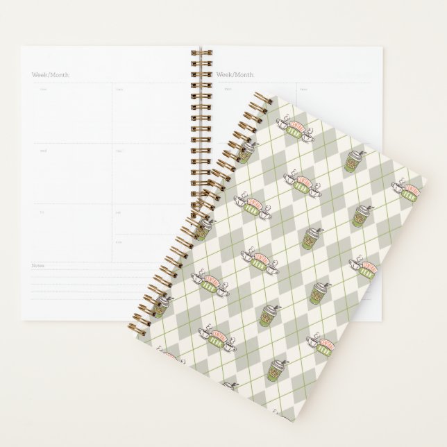 FRIENDS™  | Central Perk Argyle Pattern Planner (Display)