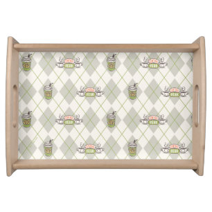 FRIENDS™ Central Perk Argyle Pattern Serving Tray