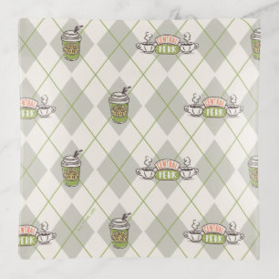 FRIENDS™ Central Perk Argyle Pattern Trinket Tray