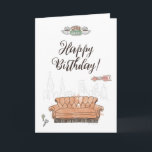 FRIENDS™ | Central Perk Birthday Card<br><div class="desc">Celebrate your Birthday with FRIENDS™.</div>