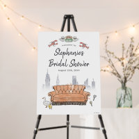 FRIENDS™ | Central Perk Bridal Shower Welcome