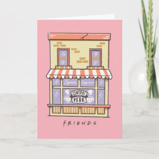 FRIENDS™ | Central Perk Cartoon Coffee Shop Card