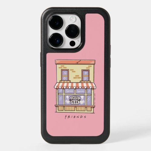 FRIENDS  Central Perk Cartoon Coffee Shop OtterBox iPhone 14 Pro Case