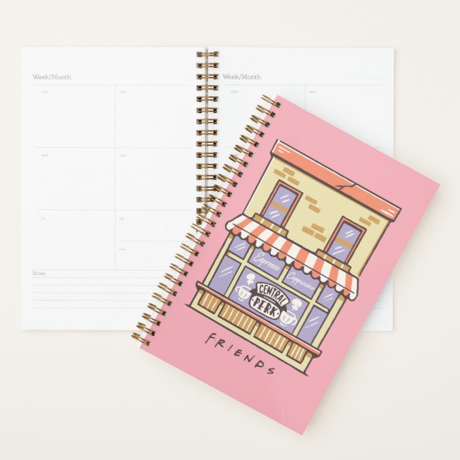 FRIENDS™ | Central Perk Cartoon Coffee Shop Planner (Display)