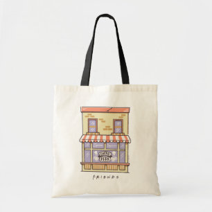 FRIENDS™ Central Perk Cartoon Coffee Shop Tote Bag