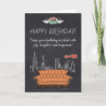 FRIENDS™ | Central Perk Chalkboard Birthday Card<br><div class="desc">Celebrate your Birthday with FRIENDS™.</div>