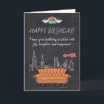 FRIENDS™ | Central Perk Chalkboard Birthday Card<br><div class="desc">Celebrate your Birthday with FRIENDS™.</div>