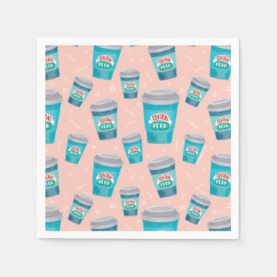 FRIENDS™   Central Perk Coffee Cup Pattern Napkins