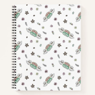 FRIENDS™   Central Perk Coffee Watercolor Pattern Notebook