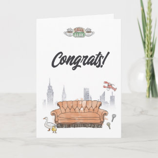 FRIENDS™ | Central Perk Congratulations Card