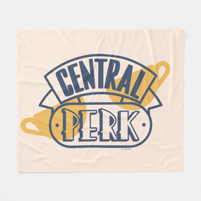 FRIENDS™ | Central Perk Fleece Blanket (Front (Horizontal))