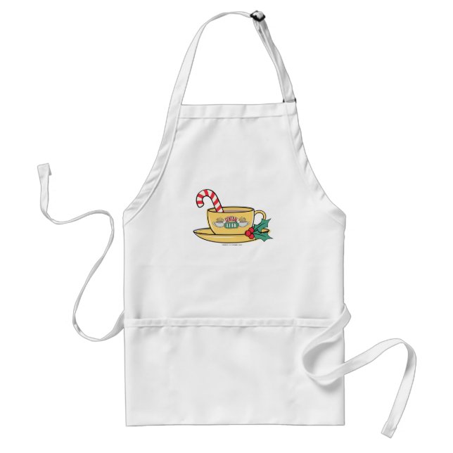 FRIENDS™ | Central Perk Holiday Mug Adult Apron (Front)