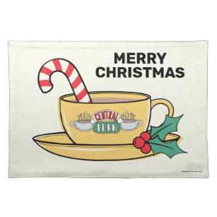 FRIENDS™   Central Perk Holiday Mug Cloth Placemat