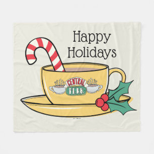 FRIENDS™   Central Perk Holiday Mug Fleece Blanket