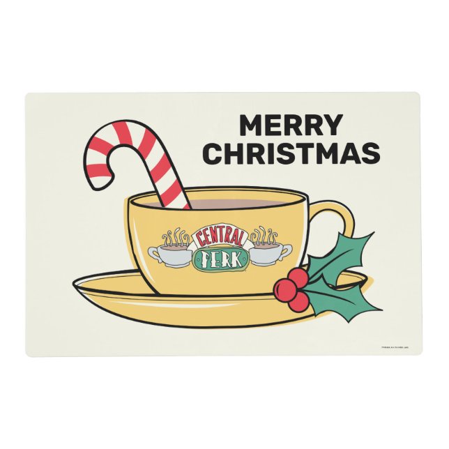 FRIENDS™ | Central Perk Holiday Mug Placemat (Front)