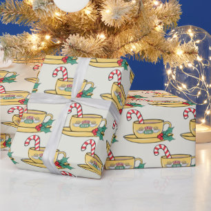 FRIENDS™ Central Perk Holiday Mug Wrapping Paper