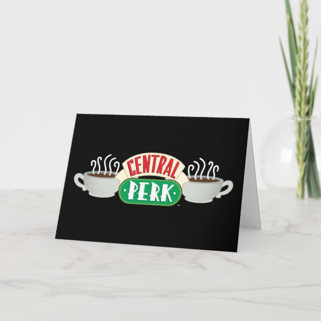 FRIENDS™ | Central Perk Logo Card (Front)