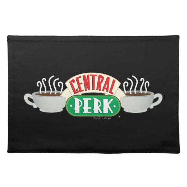 FRIENDS™ | Central Perk Logo Cloth Placemat (Front)