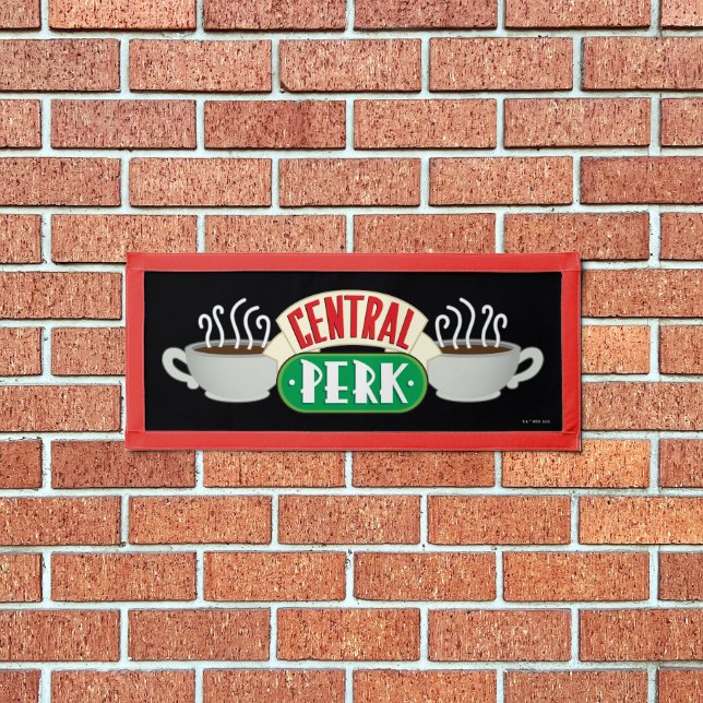 FRIENDS™ | Central Perk Logo Pennant (Insitu 1)