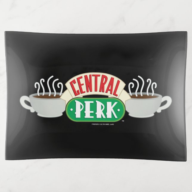 FRIENDS™ | Central Perk Logo Trinket Tray (Front)