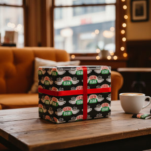 FRIENDS™ Central Perk Logo Wrapping Paper Sheets