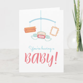 FRIENDS™ | Central Perk Mobile Baby Shower Card