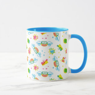 FRIENDS™ Central Perk Neon Pattern Mug