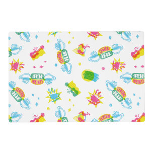 FRIENDS™ Central Perk Neon Pattern Placemat