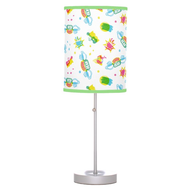 FRIENDS™ | Central Perk Neon Pattern Table Lamp (Front)