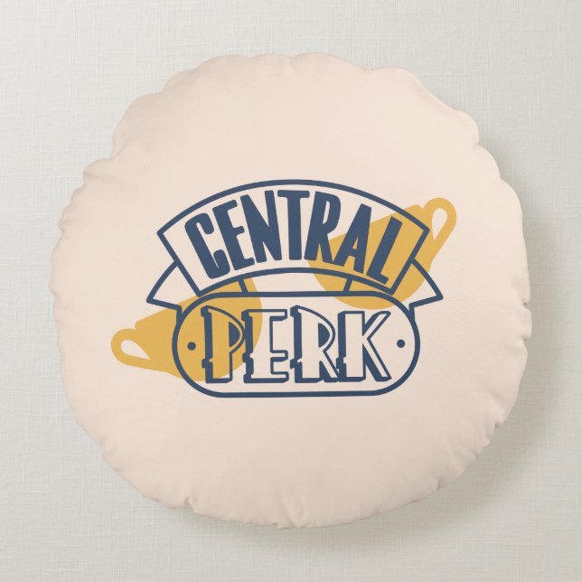 FRIENDS™ | Central Perk Round Pillow (Front)