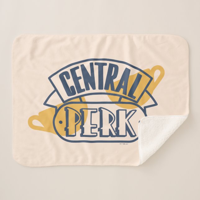 FRIENDS™ | Central Perk Sherpa Blanket (Front (Horizontal))