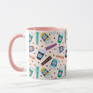 FRIENDS™ Central Perk Vibrant Coffee Pattern Mug