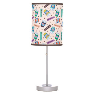 FRIENDS™ Central Perk Vibrant Coffee Pattern Table Lamp
