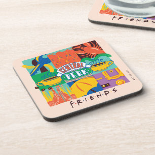 FRIENDS™ Central Perk Vibrant Graphic Beverage Coaster